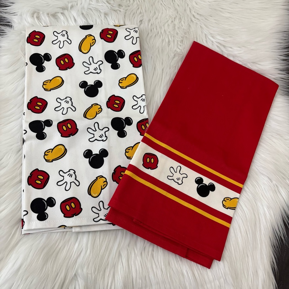 Disneyland Disney Parks Mickey Mouse Kitchen Towels